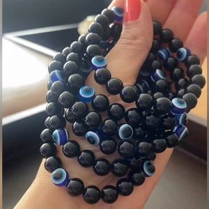 Evil Eye Black Obsidian